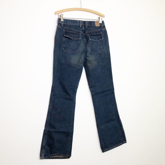 Express Percision Fit Dark Wash straight leg Jeans - Picture 7 of 11